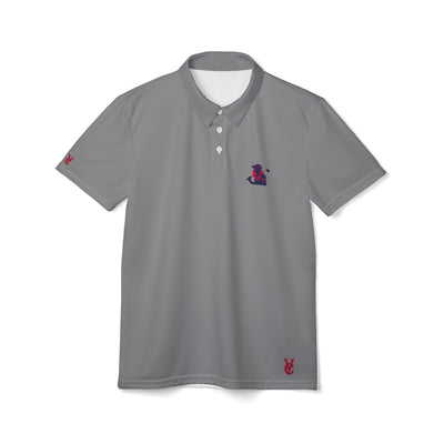 Golfer 4 Life - I Love Golf - Polo Shirt, Vivid Creations Designer Golf Shirt