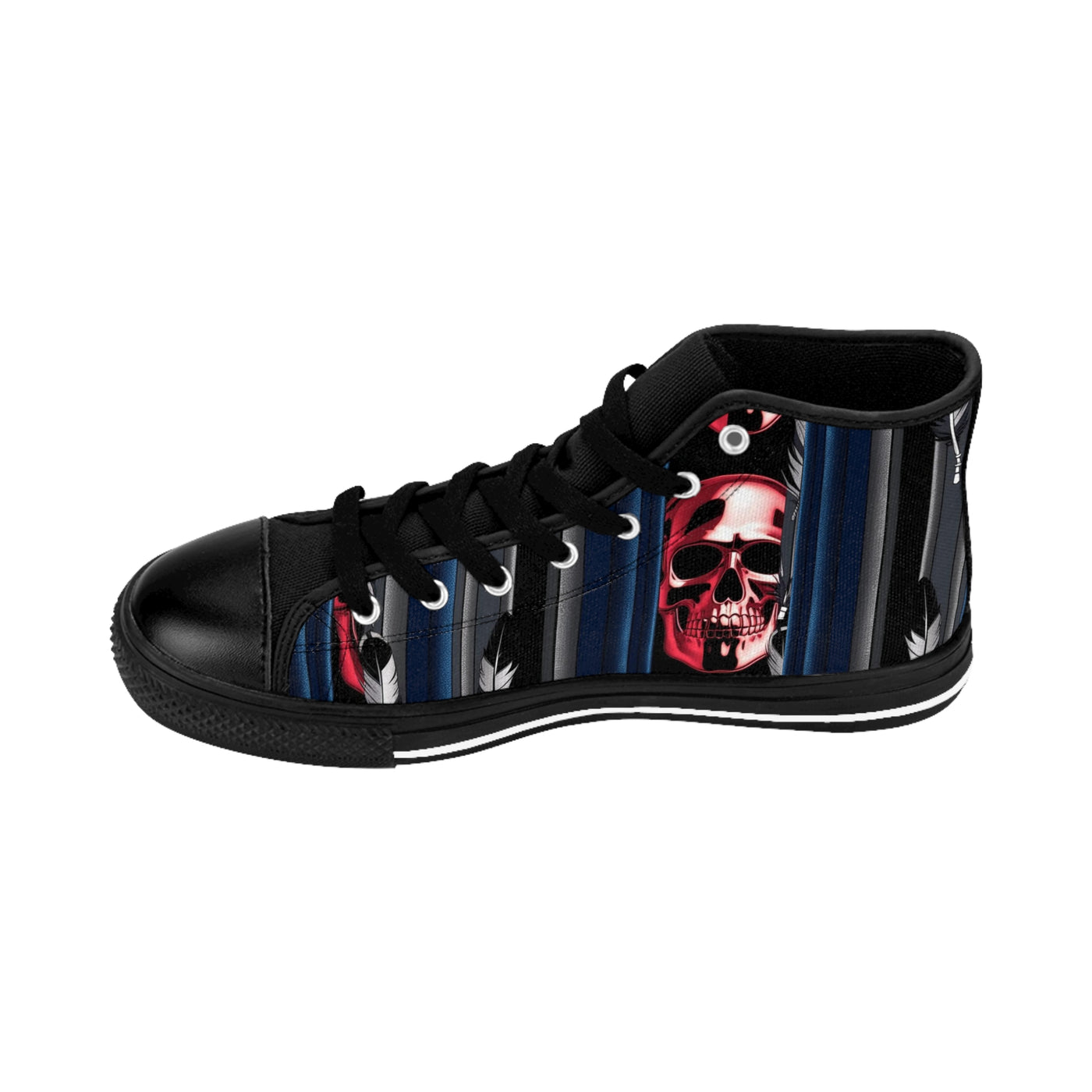 Men's Classic High-Top's Sneakers, Vivid Creations Designer High-top's