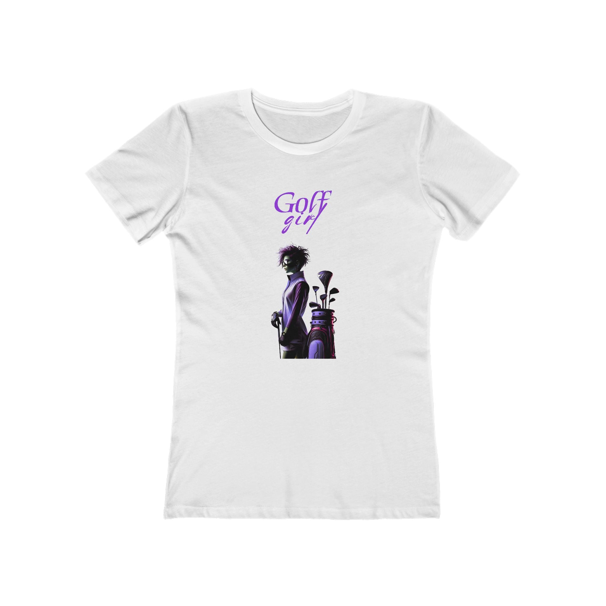 Golf Girl Women's Boyfriend Tee - Stylish Golfing Apparel