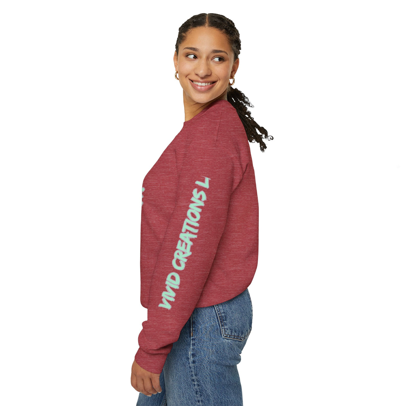 Just Dope Crewneck Sweatshirt, Vivid Creations Pull-Over Sweatshirt