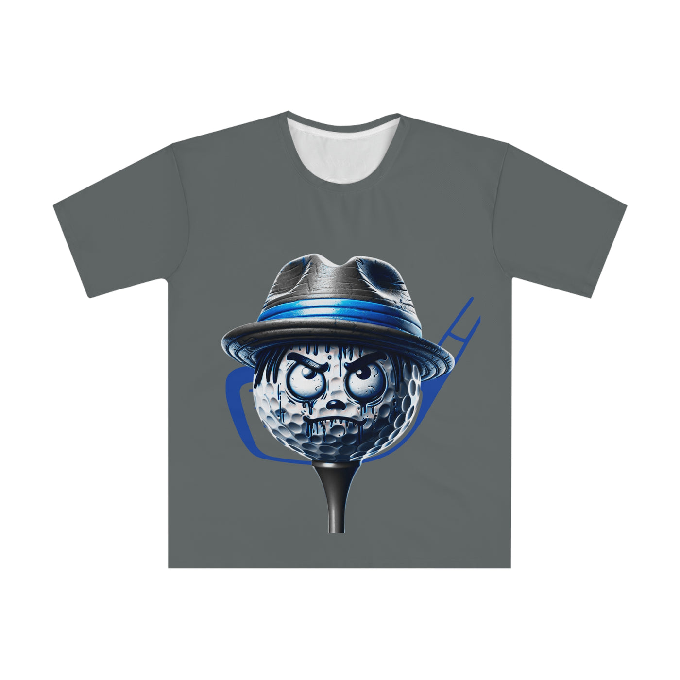 Men's Loose T-shirt - Golf Ball Face T-shirt