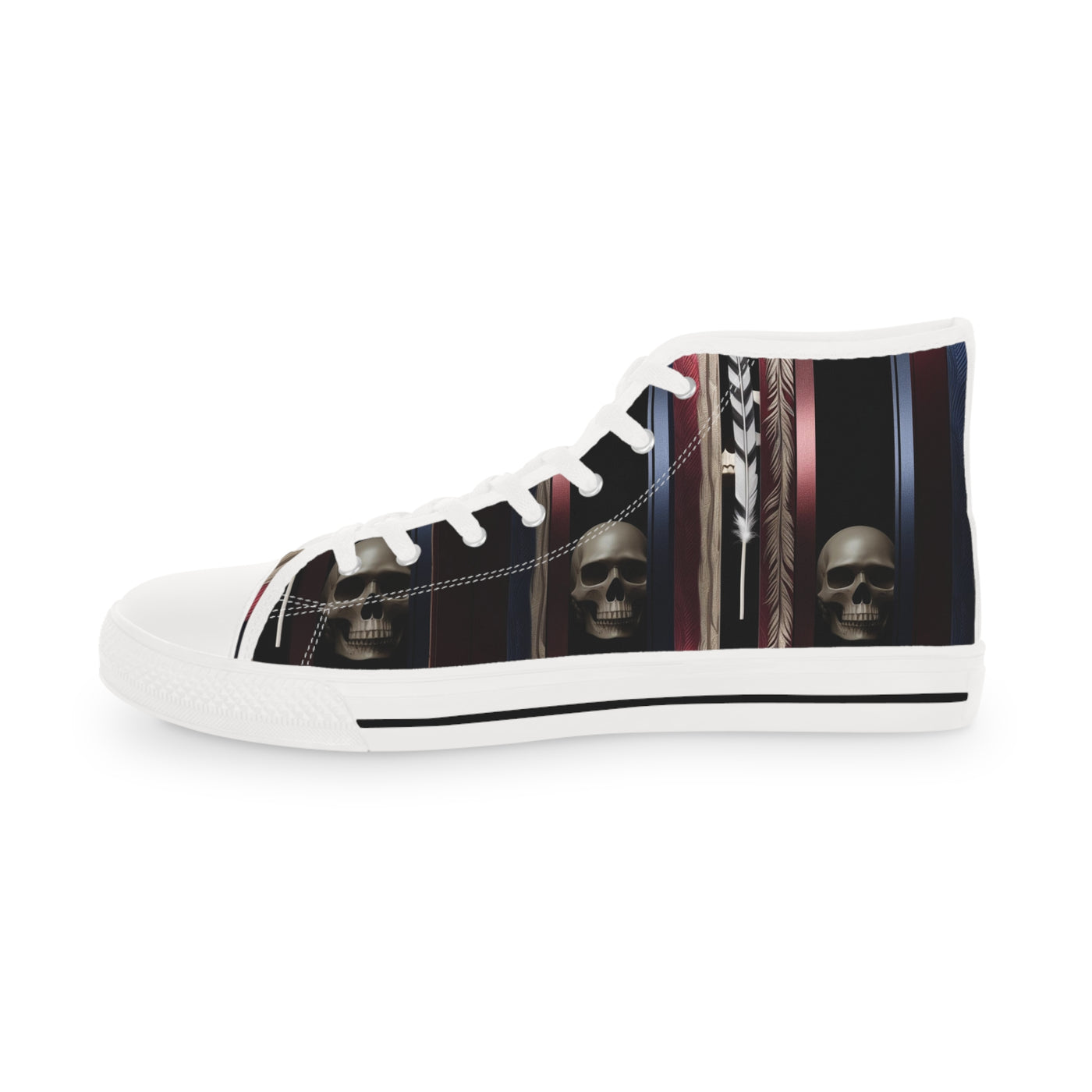 Men's High-Top Sneakers, Vivid Creations Designer Shoes