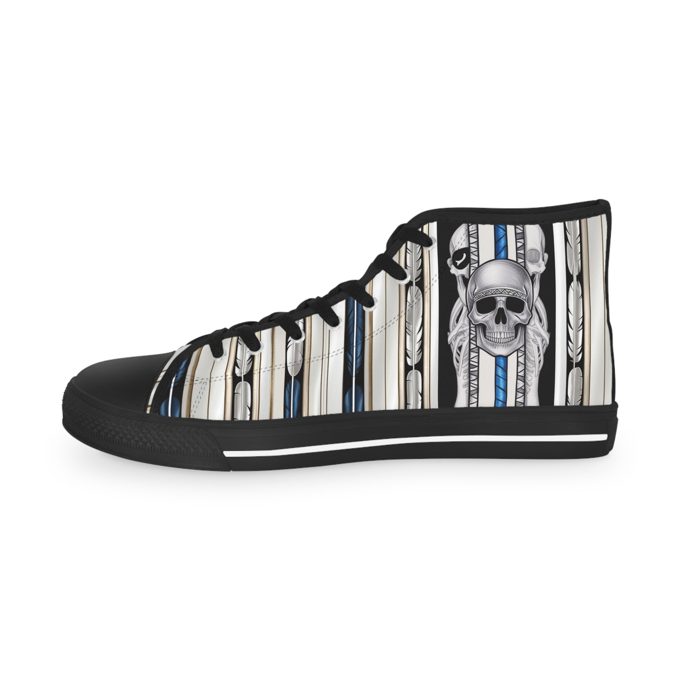 Men's High-Top Sneakers, Vivid Creations Designer Shoes