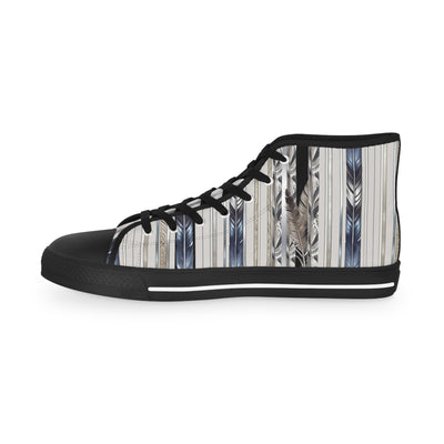 Men's High-Top Sneakers, Vivid Creations Designer Shoes