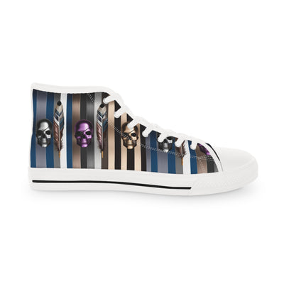 Men's High-Top Sneakers, Vivid Creations Designer Shoes