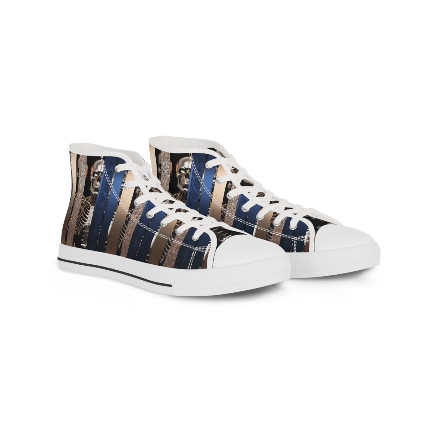 Men's High-Top Sneakers, Vivid Creations Designer Shoes