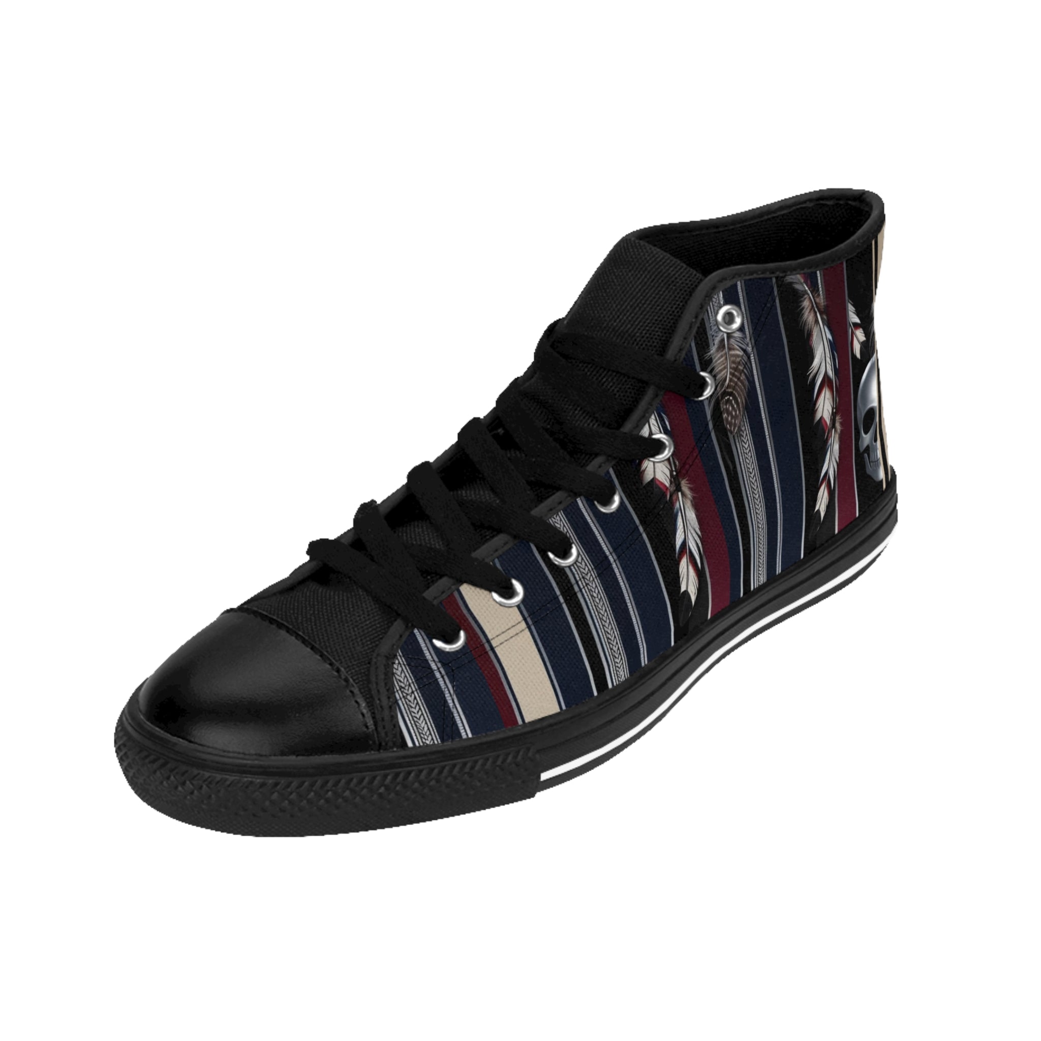 Men's Classic High-Top's Sneakers, Vivid Creations Designer High-top's