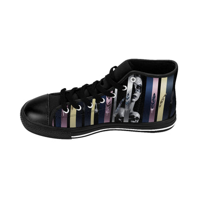 Women's Classic High-Top's Sneakers, Vivid Creations Designer High-top's