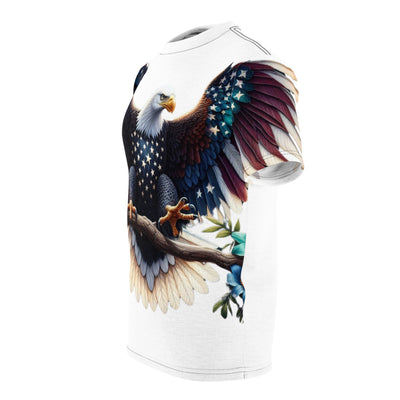 American Flag W/ Eagle T-shirt