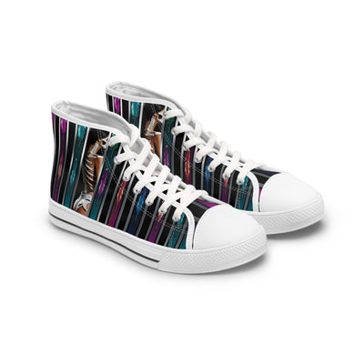 Women's High-Top Sneakers, Vivid Creations Designer Shoes