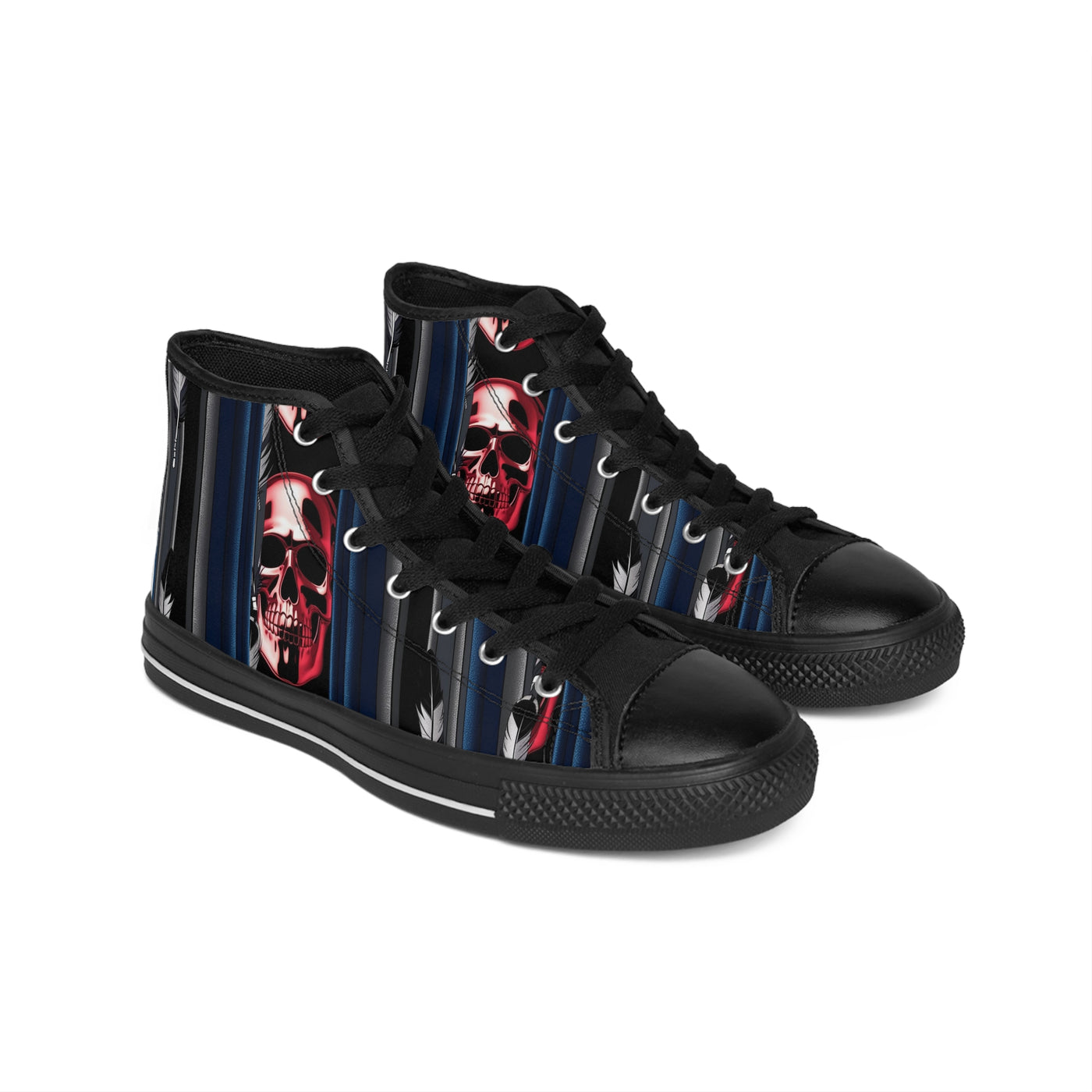 Men's Classic High-Top's Sneakers, Vivid Creations Designer High-top's