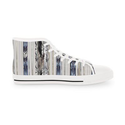 Men's High-Top Sneakers, Vivid Creations Designer Shoes