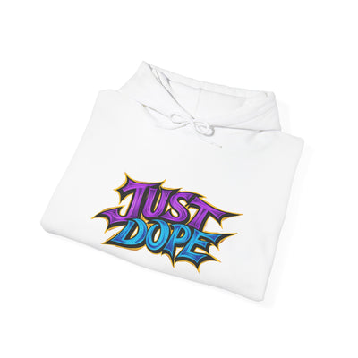 Just Dope Unisex Hooded Sweatshirt, Vivid Creations Graphic Sweatshirt, Best Hoodie for Men & Women