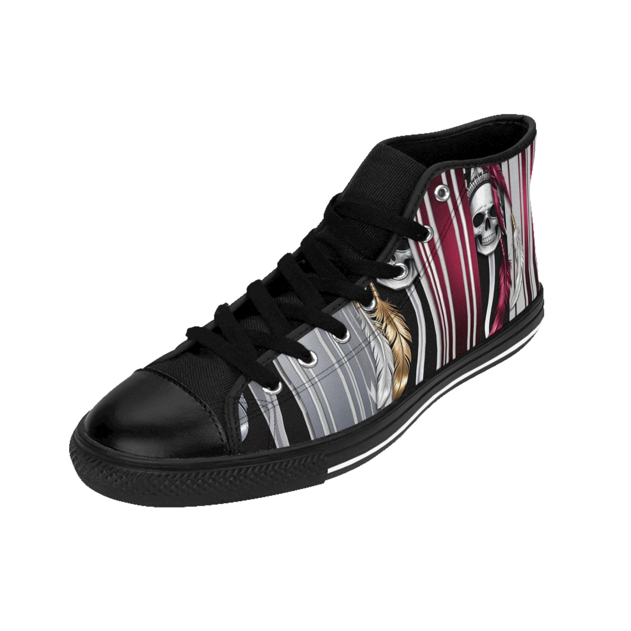 Men's Classic High-Top's Sneakers, Vivid Creations Designer High-top's