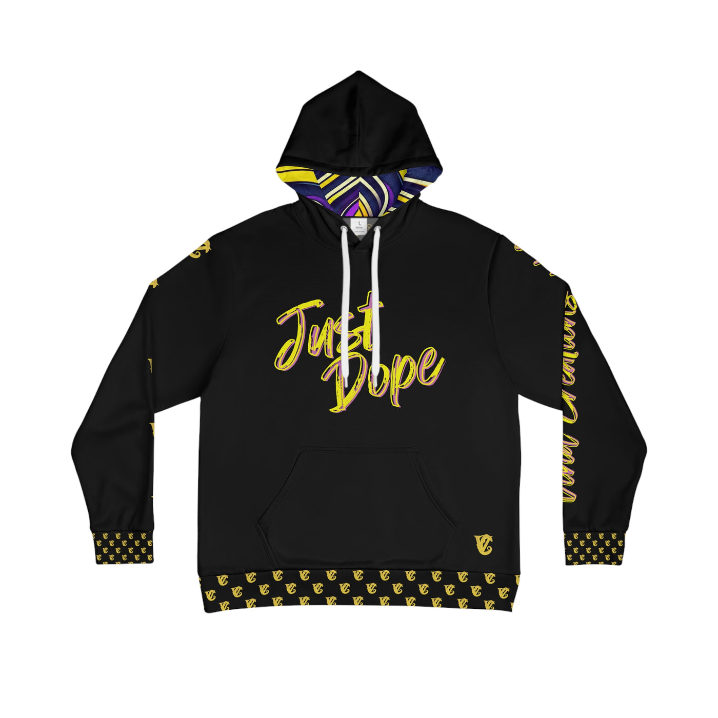 Just Dope Hoodie, Vivid Creations Hooded Sweatshirt