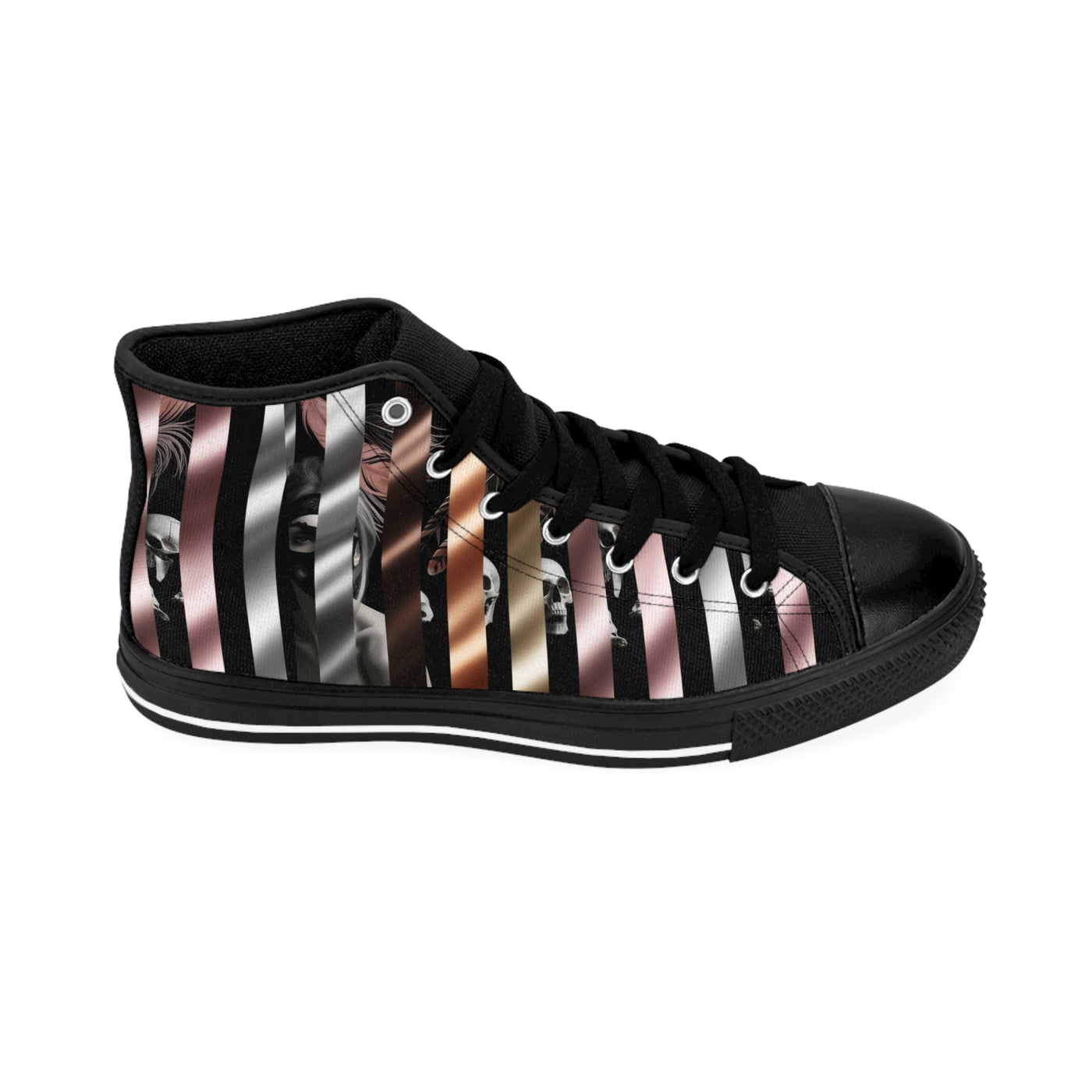 Women's Classic High-Top's Sneakers, Vivid Creations Designer High-top's