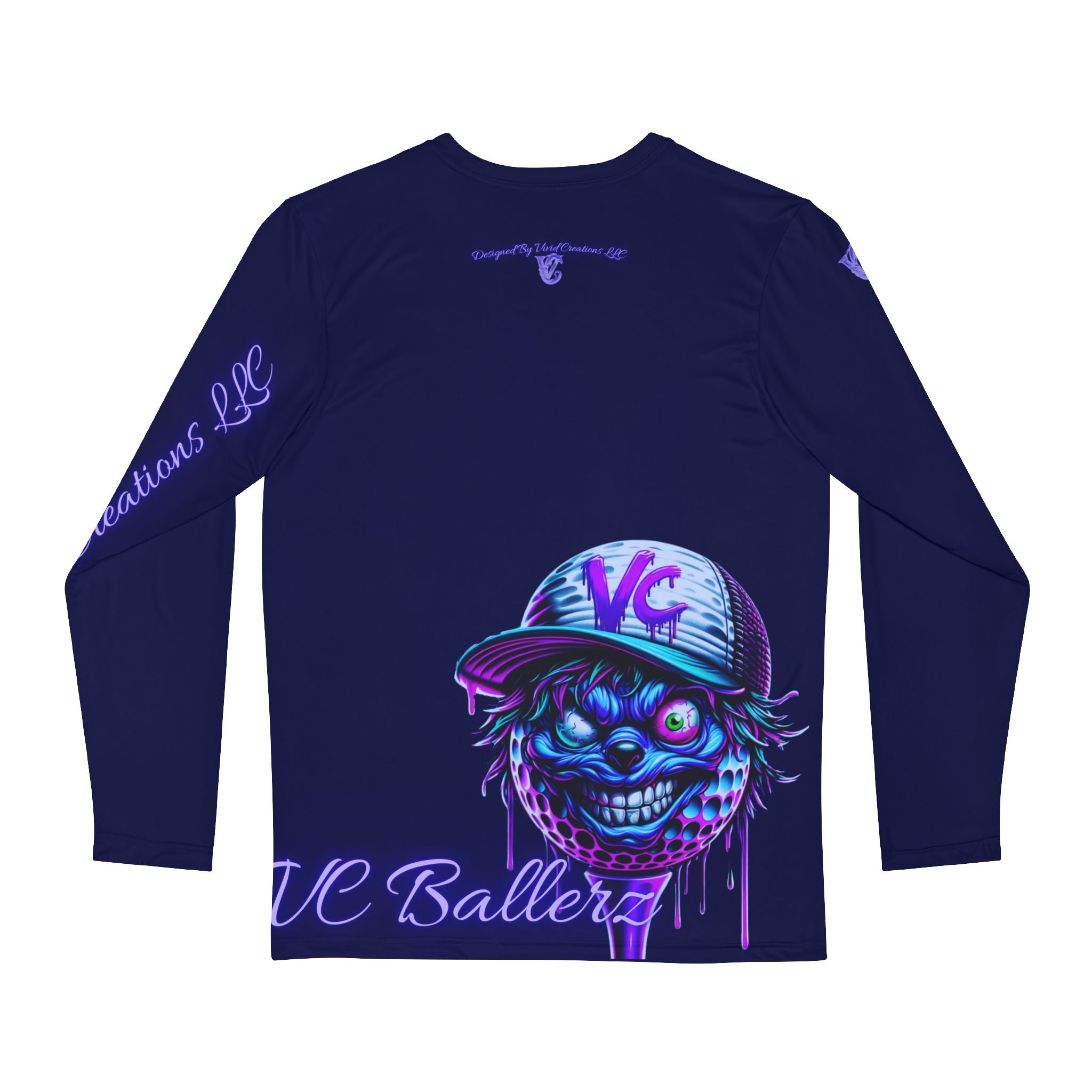 VC Ballerz 022 Long Sleeve Shirt, Long Sleeve Golf Shirt