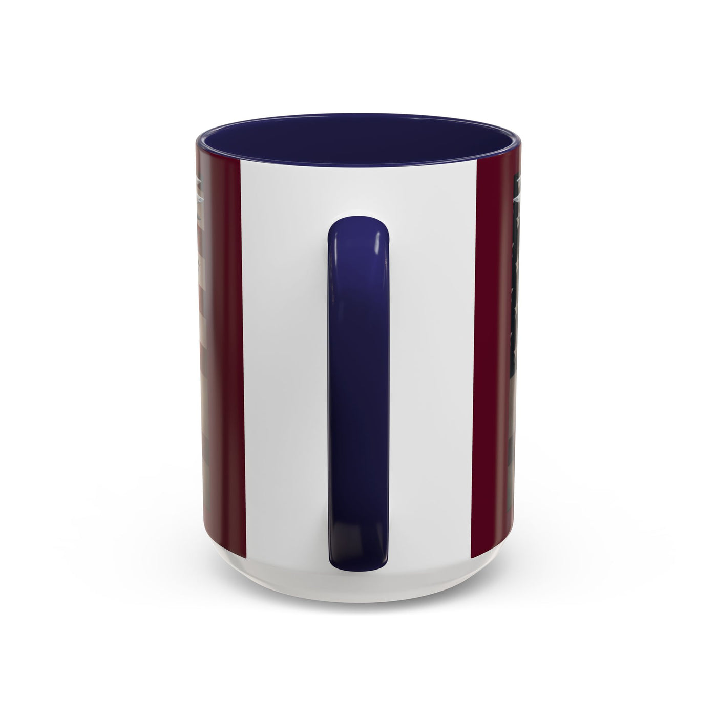 American Flag Coffee Mug (11, 15oz), W/ Winged Silhouettes