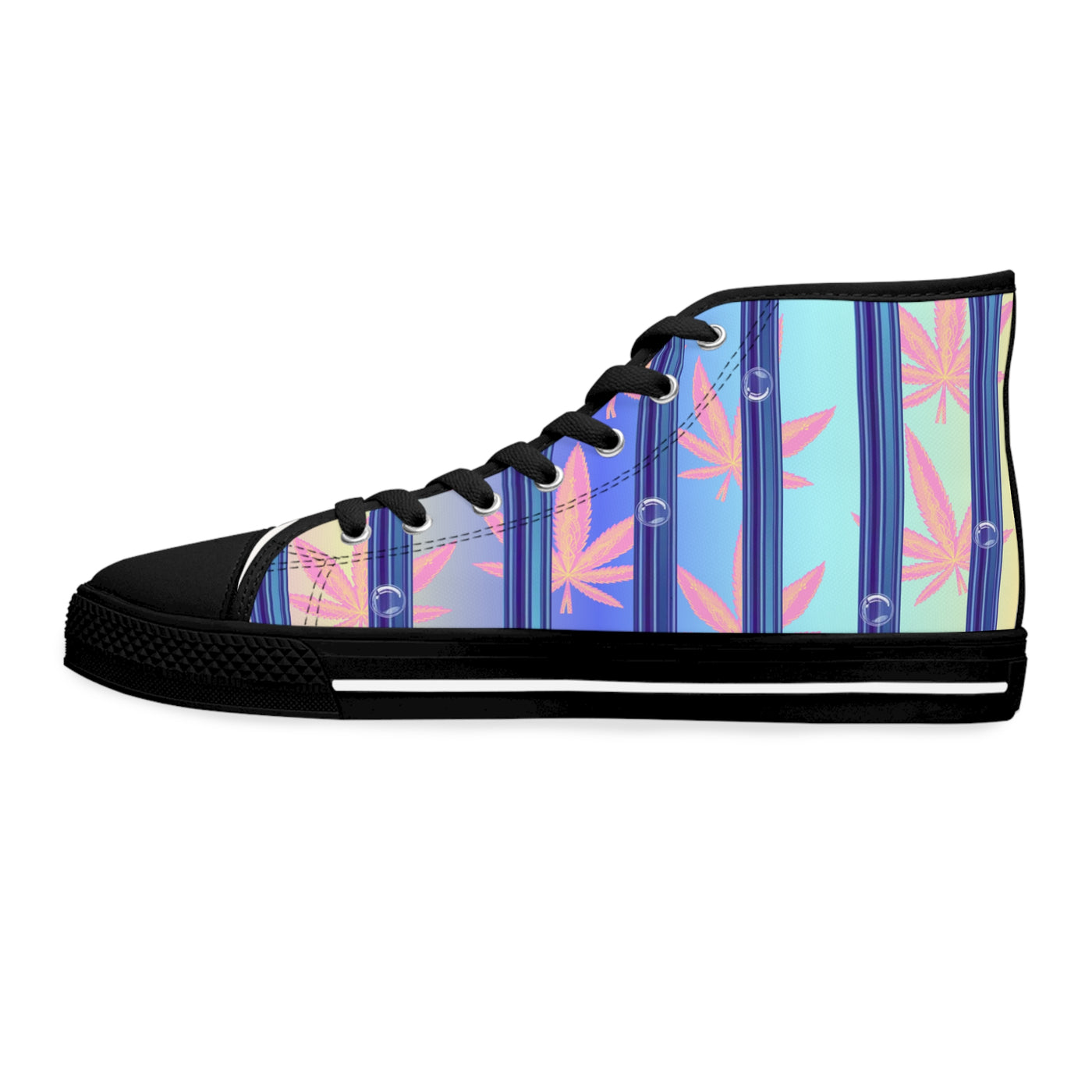 Women's High-Top Sneakers, Vivid Creations Designer Shoes