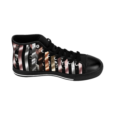 Women's Classic High-Top's Sneakers, Vivid Creations Designer High-top's