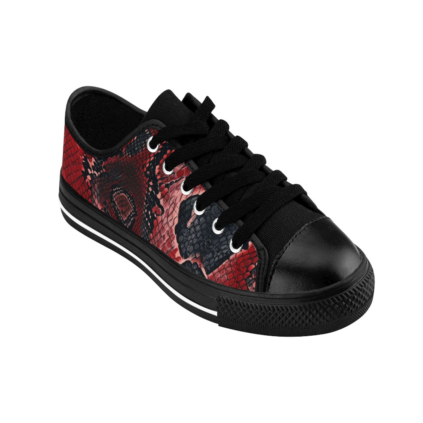 Stylish Python Print Women's Sneakers - Trendy & Comfortable Footwear