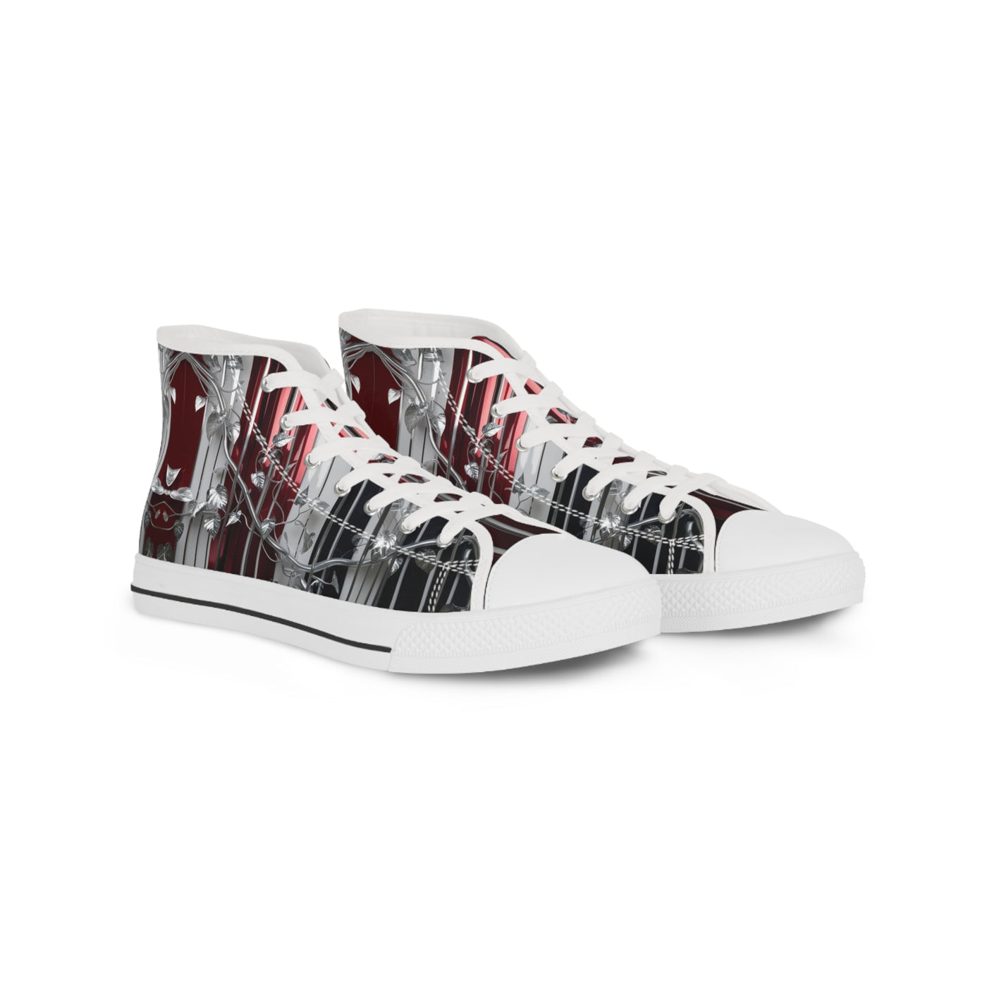 Men's High-Top Sneakers, Vivid Creations Designer Shoes