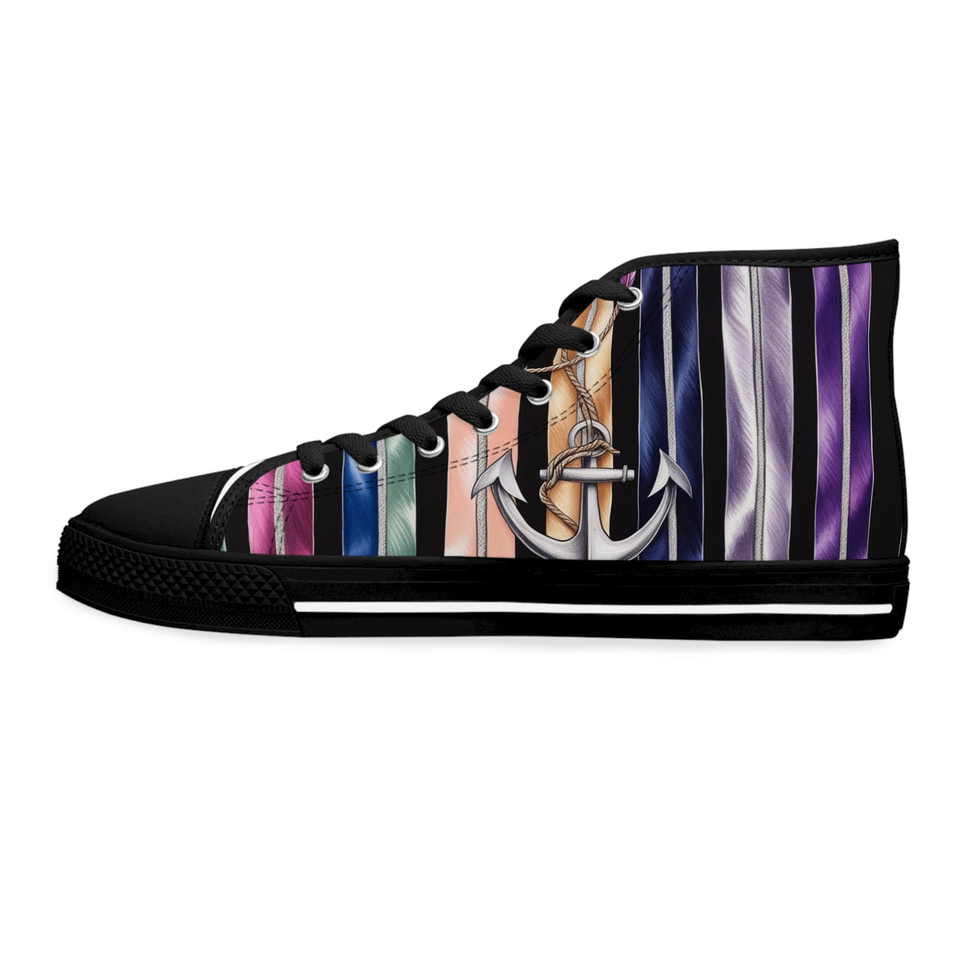 Women's High-Top Sneakers, Vivid Creations Designer Shoes