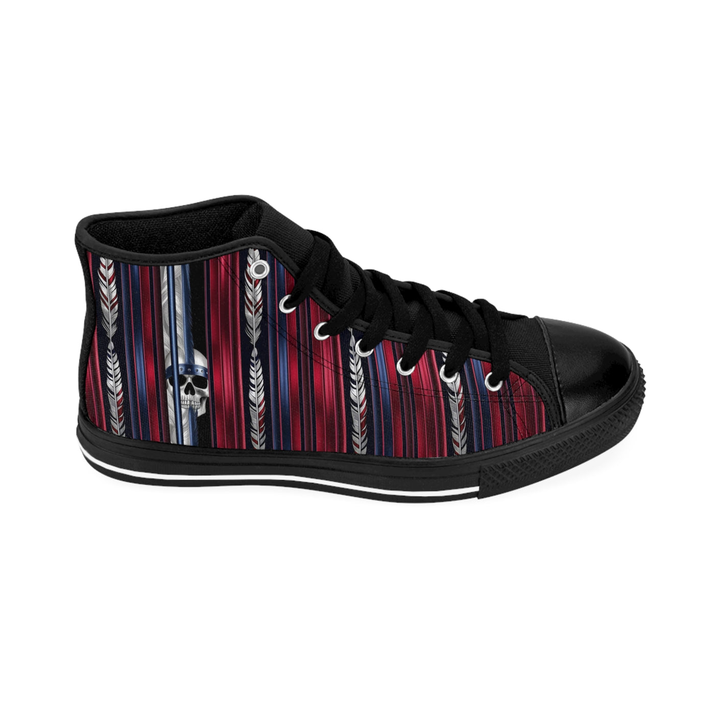 Men's Classic High-Top's Sneakers, Vivid Creations Designer High-top's