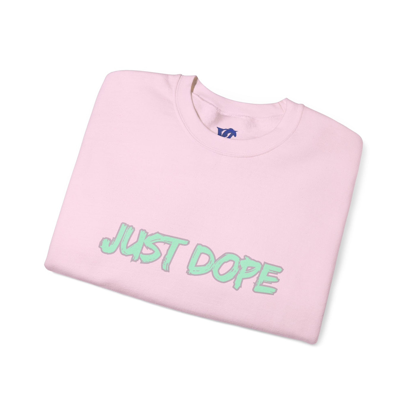 Just Dope Crewneck Sweatshirt, Vivid Creations Pull-Over Sweatshirt