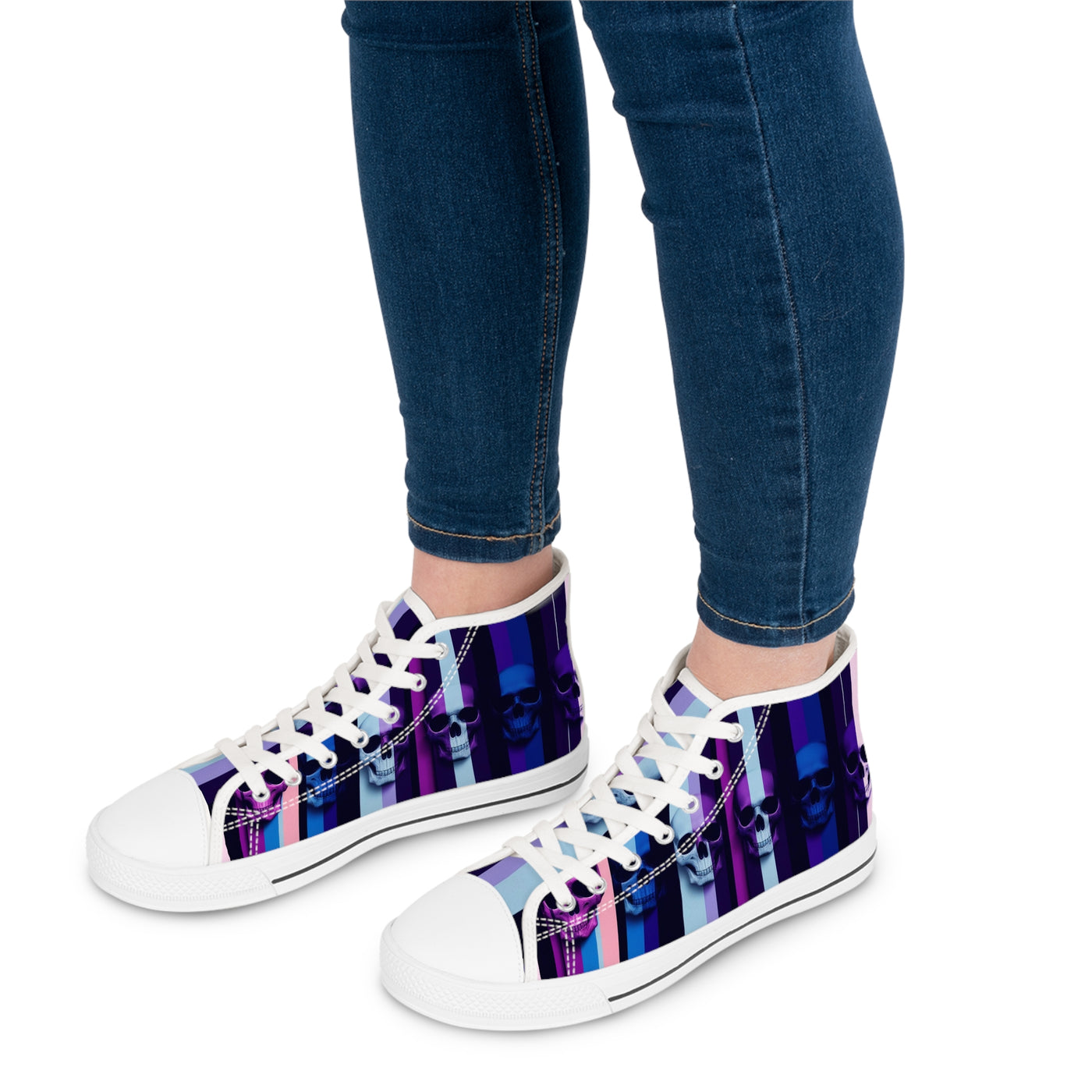 Women's High-Top Sneakers, Vivid Creations Designer Shoes