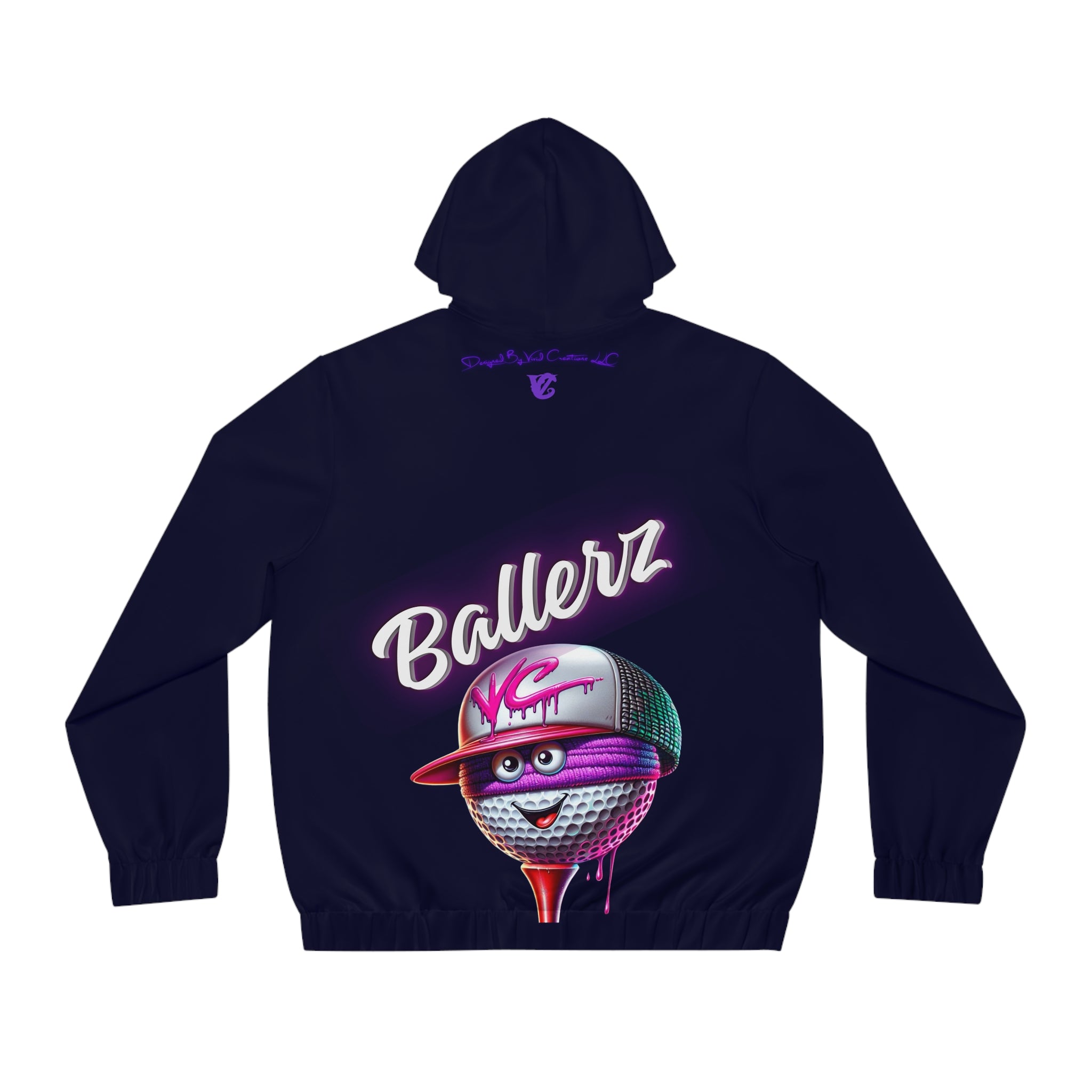 VC Ballerz 006 Hoodie, Full-Zip Golf Hoodie