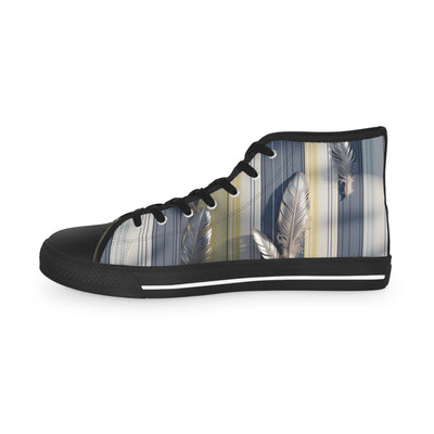 Men's High-Top Sneakers, Vivid Creations Designer Shoes