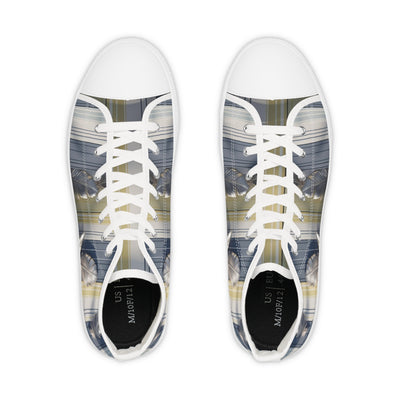 Men's High-Top Sneakers, Vivid Creations Designer Shoes