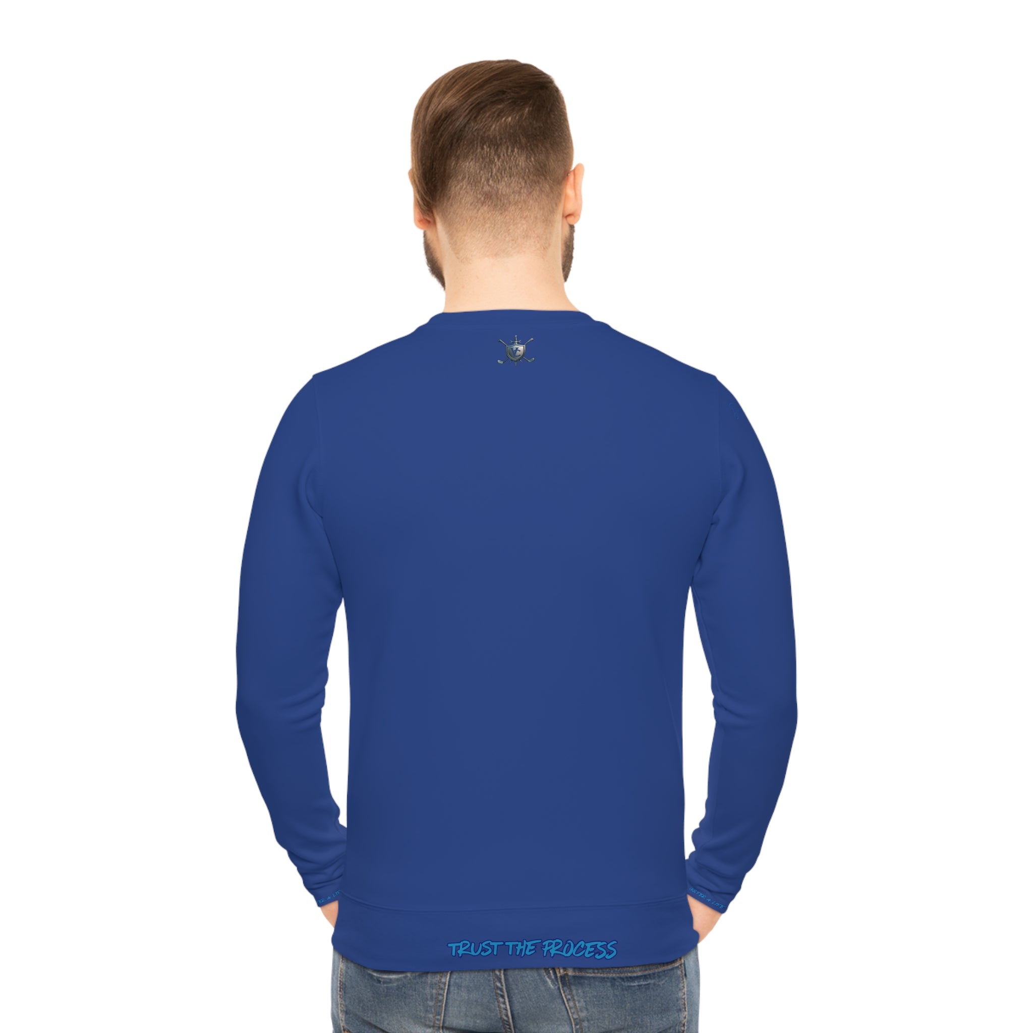Trust The Process Lightweight Sweatshirt - Motivational Casual Wear for Everyday Inspiration