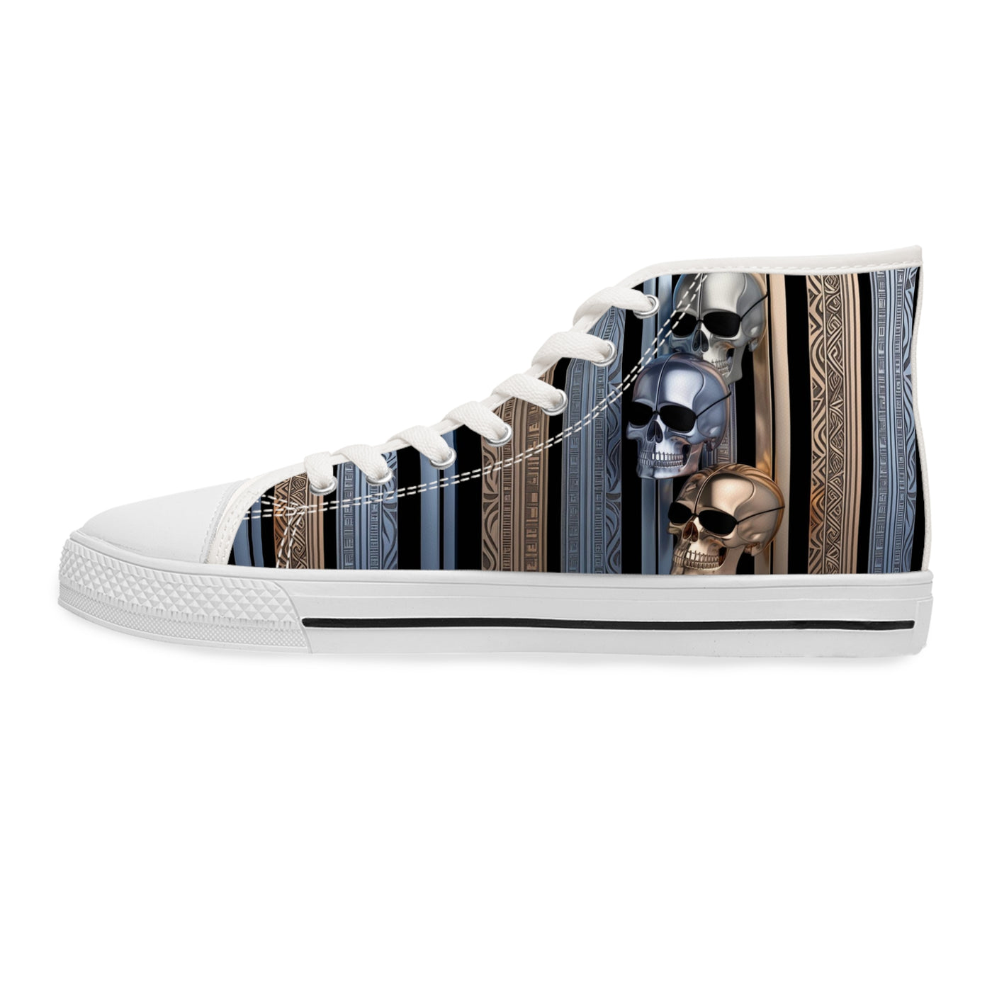 Men's High-Top Sneakers, Vivid Creations Designer Shoes