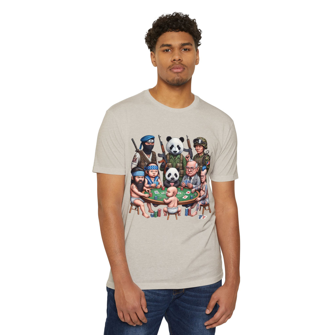 Vivid Creations Funny Poker T-shirt, Graphic The Crew Jersey Tee