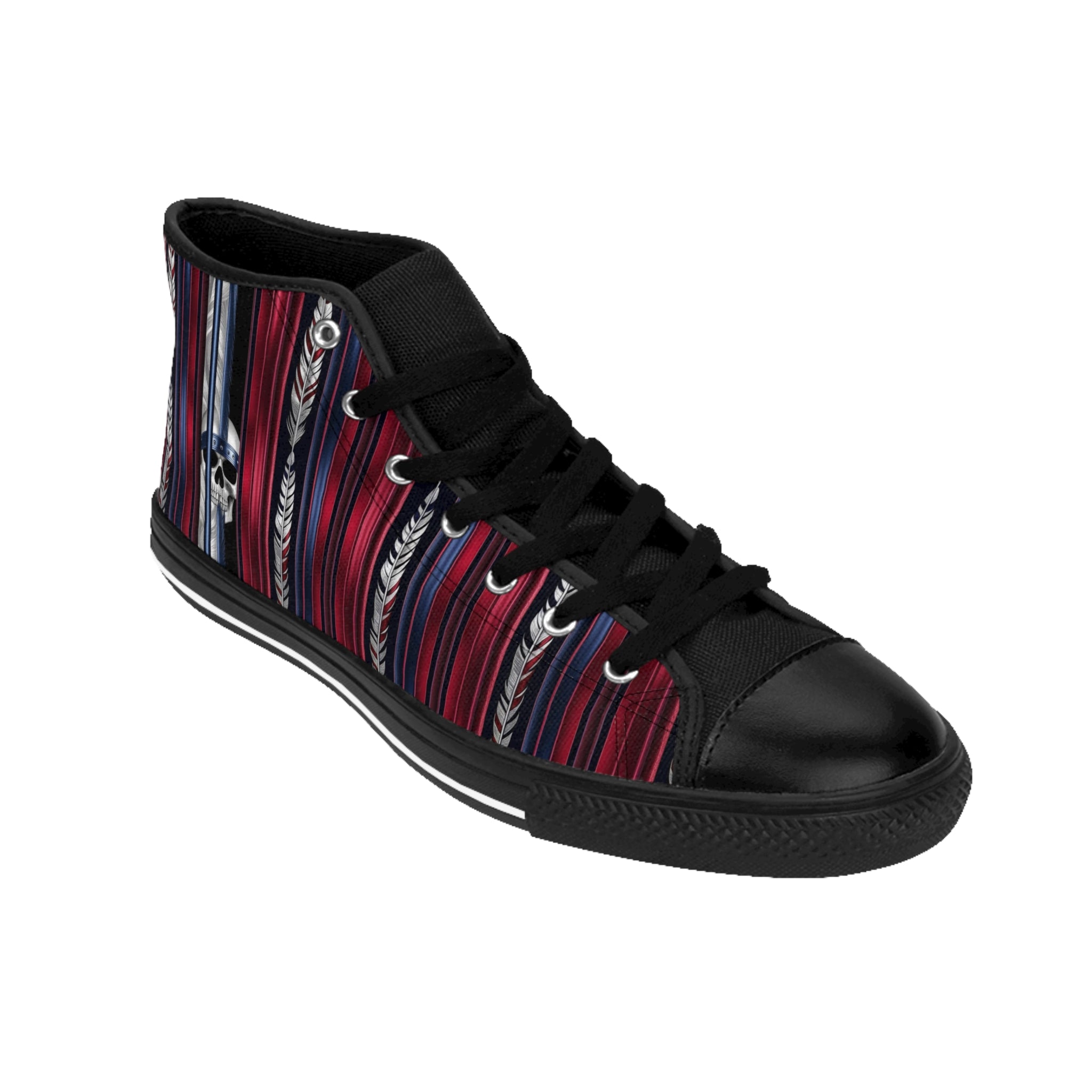 Men's Classic High-Top's Sneakers, Vivid Creations Designer High-top's