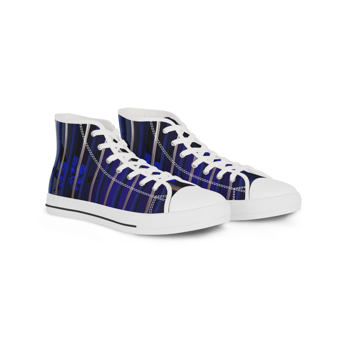 Men's High-Top Sneakers, Vivid Creations Designer Shoes