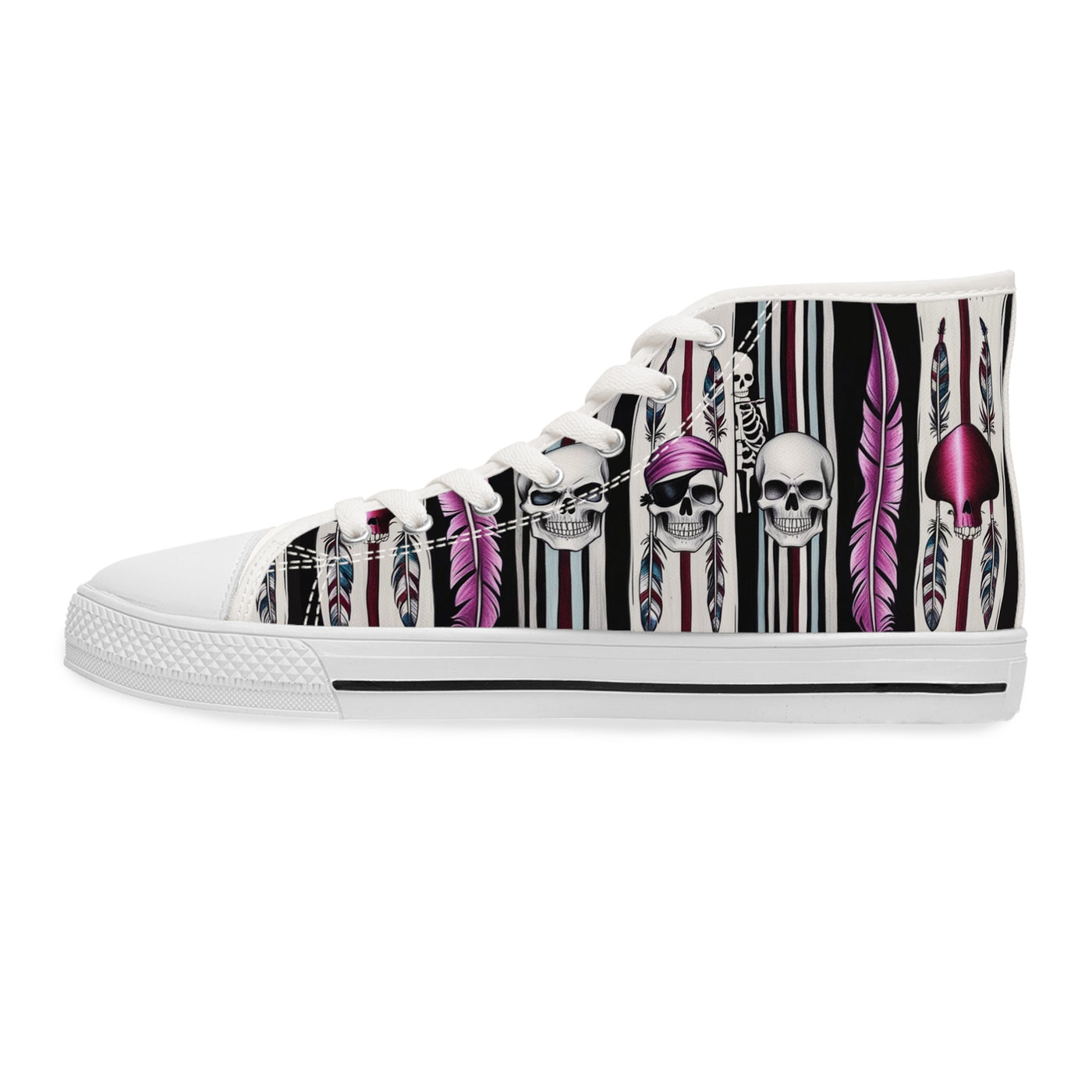 Women's High-Top Sneakers, Vivid Creations Designer Shoes