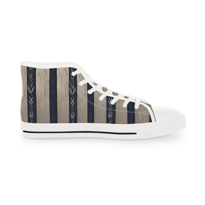 Men's High-Top Sneakers, Vivid Creations Designer Shoes