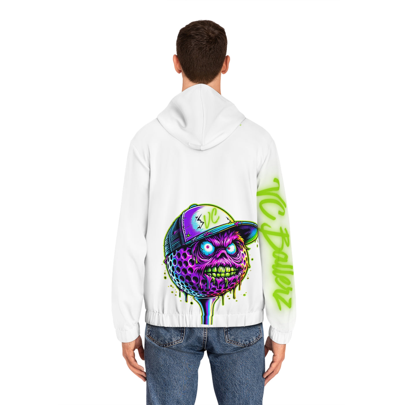 VC Ballerz 008 Hoodie, Full-Zip Golf Hoodie