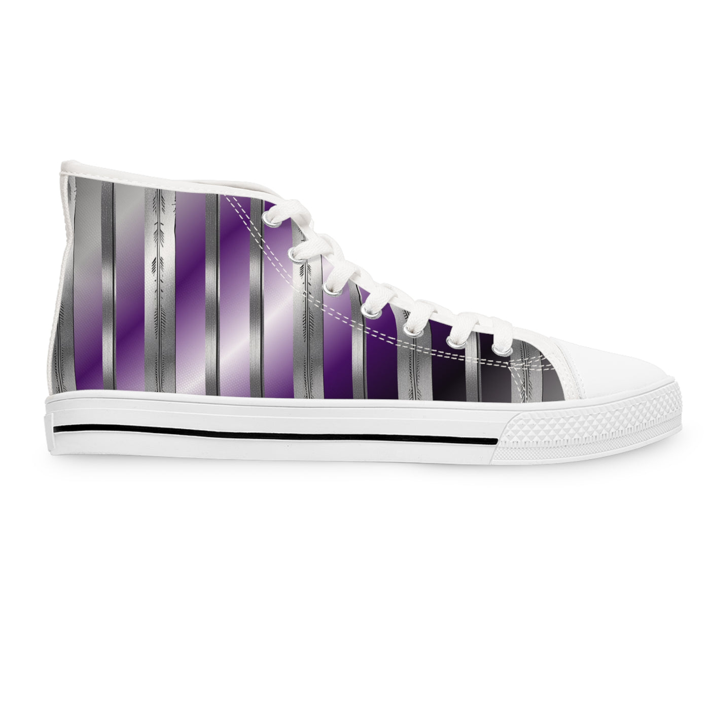 Women's High-Top Sneakers, Vivid Creations Designer Shoes