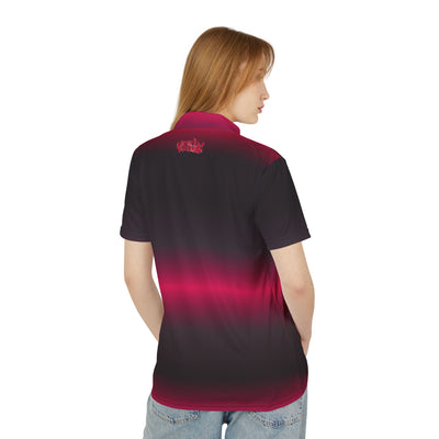 Bold Gradient Unisex Polo Shirt - Perfect for Casual Outings and Special Occasions