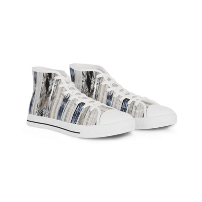 Men's High-Top Sneakers, Vivid Creations Designer Shoes