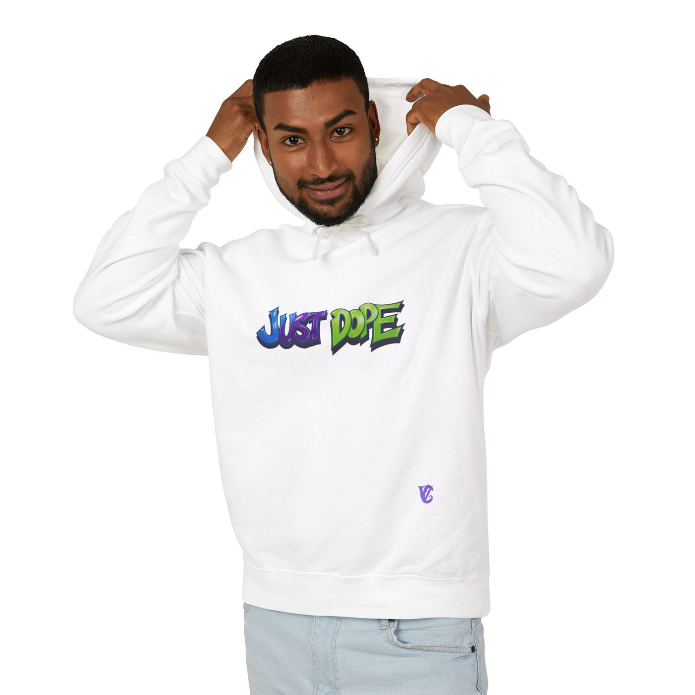 Just Dope Unisex Light Sweatshirt, Vivid Creations Graphic Sweatshirt, Best Sweatshirt for Men & Women