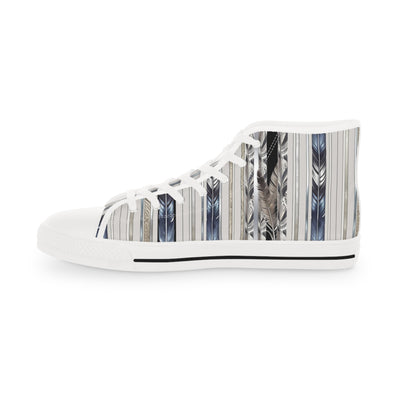 Men's High-Top Sneakers, Vivid Creations Designer Shoes