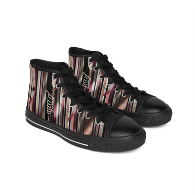 Women's High-Top Sneakers, Vivid Creations Designer Shoes