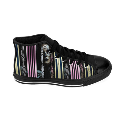 Women's Classic High-Top's Sneakers, Vivid Creations Designer High-top's