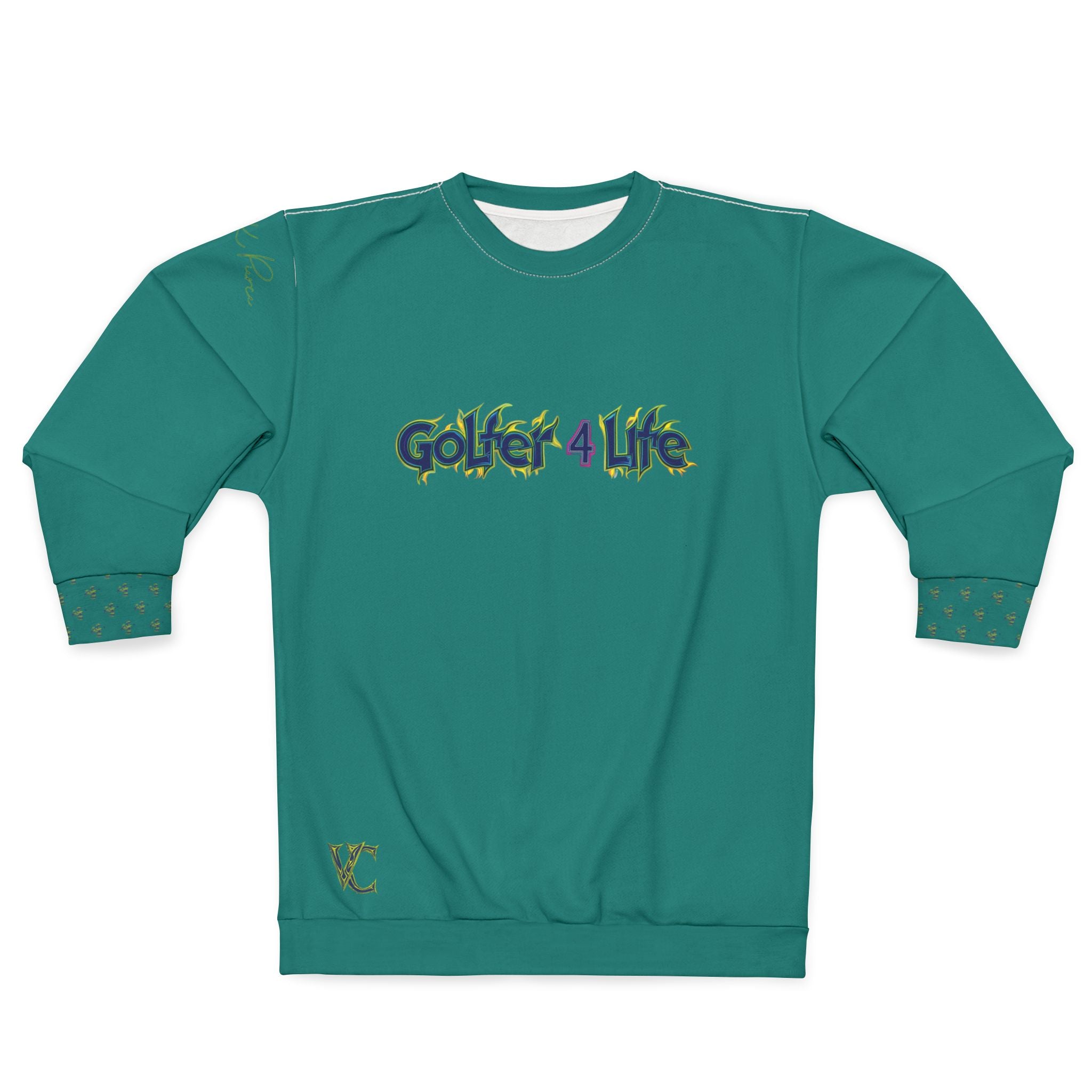 Golfer 4 Life Sweatshirt, Vivid Creations Designer Sweatshirt