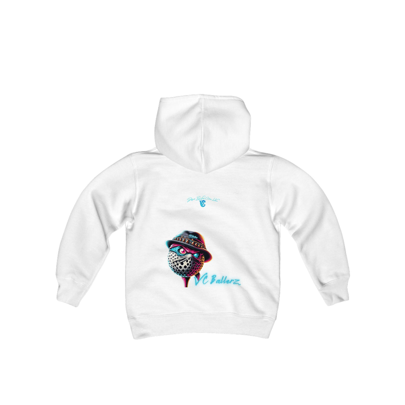 Youth Hooded Sweatshirt, VC Ballerz 017 Kid's Hoodie